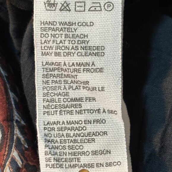 Cleobella Carly Ankle Dress Smocked Bodice Midi Medium Folksy Cottage Spring - Picture 7 of 8